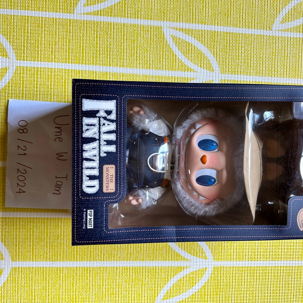 THE MONSTERS FALL IN WILD SERIES-Vinyl Plush Doll